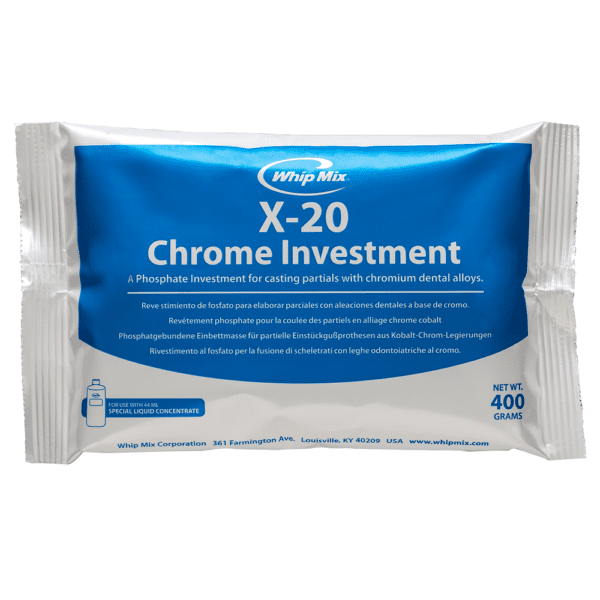 X-20 - Chrome Investment - Powder Only - 33lb