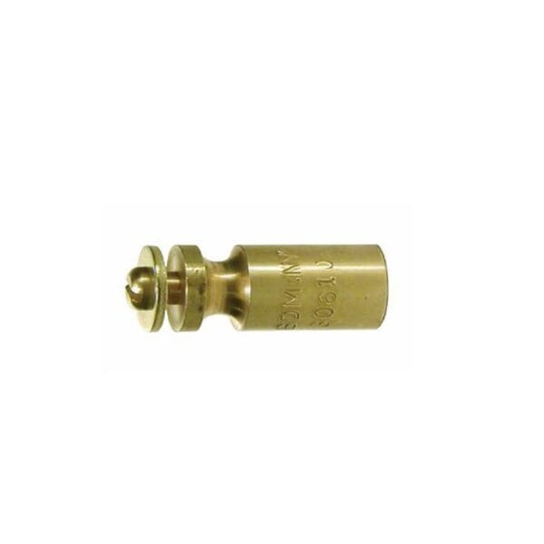 Buffalo - Stone Chuck for Lathe, Brass, Fits Stones w/ 1/4" Hole, Right Side Mount